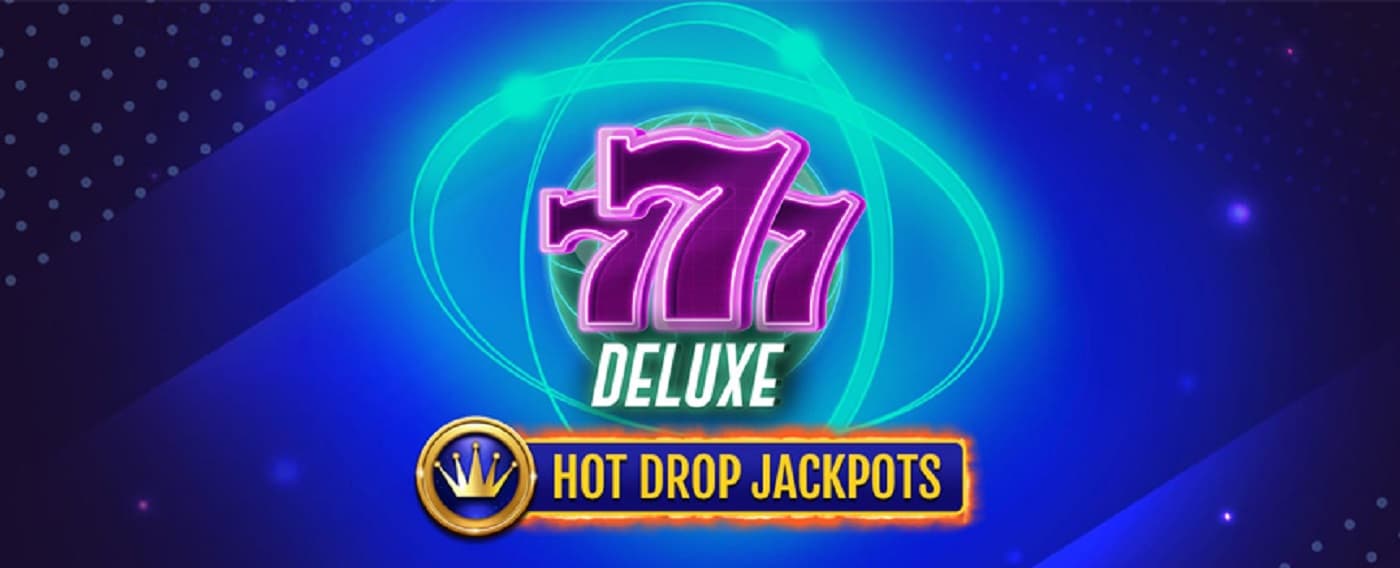 Play 777 Deluxe Hot Drop Jackpot now at Cafe Casino!