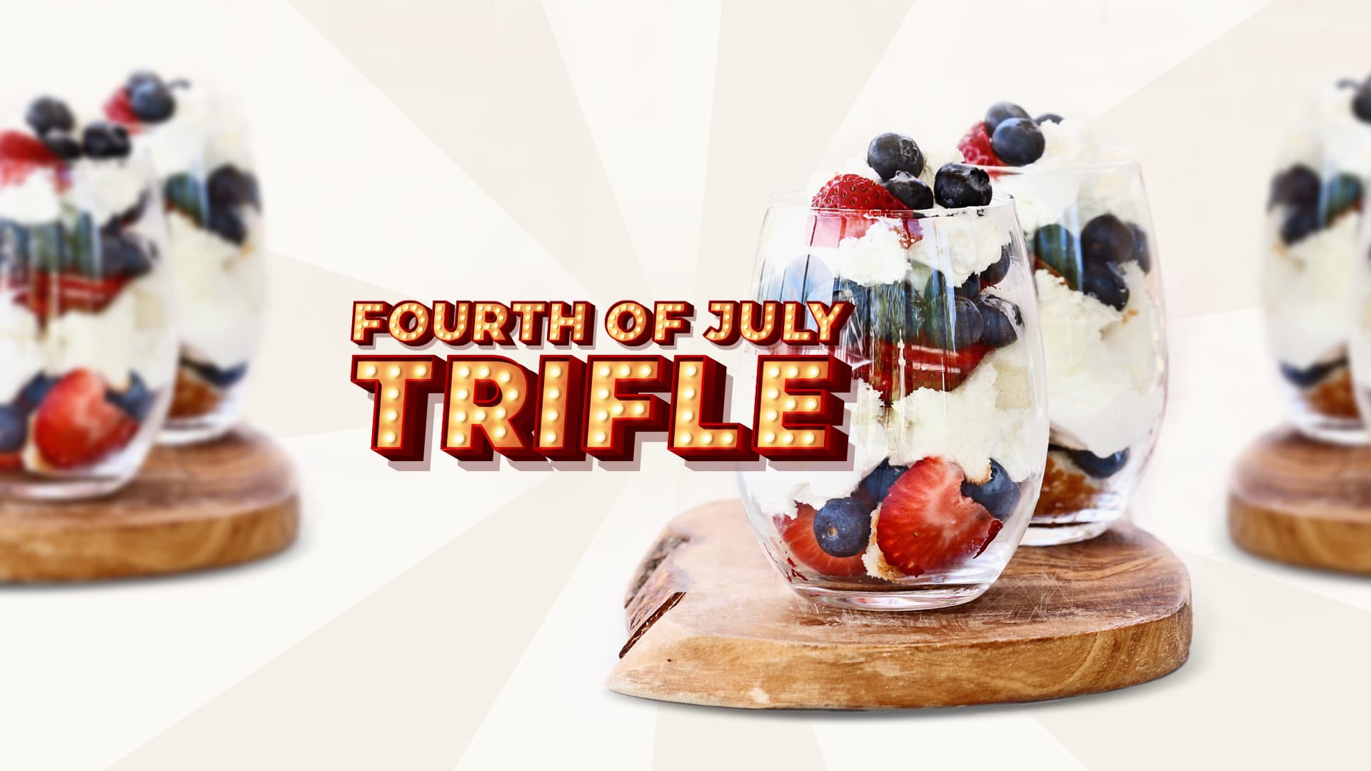 RED, WHITE, AND BLUE TRIFLE RECIPE