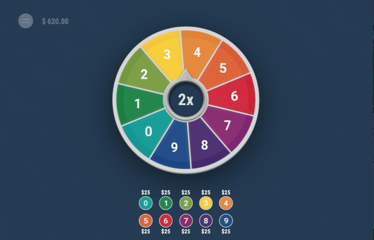 Lucky Wheel is a fun, easy to play table game