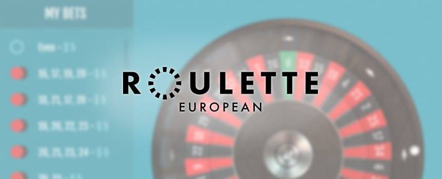 House Edge for European Roulette 
