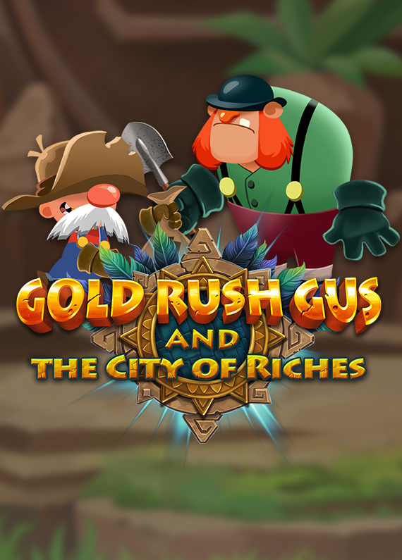 Play Gold Rush Gus and the City of Riches slot game at Cafe Casino now!