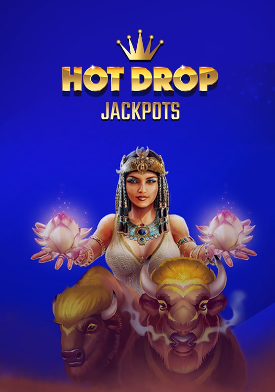 Play our new Hot Drop Jackpots at Cafe Casino today!