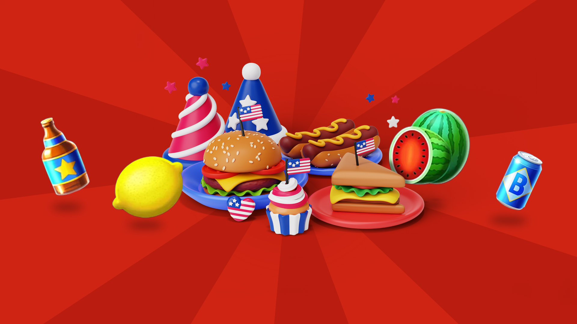 Stars, Stripes, &amp; Slots This 4th of July - CafeCasino.com